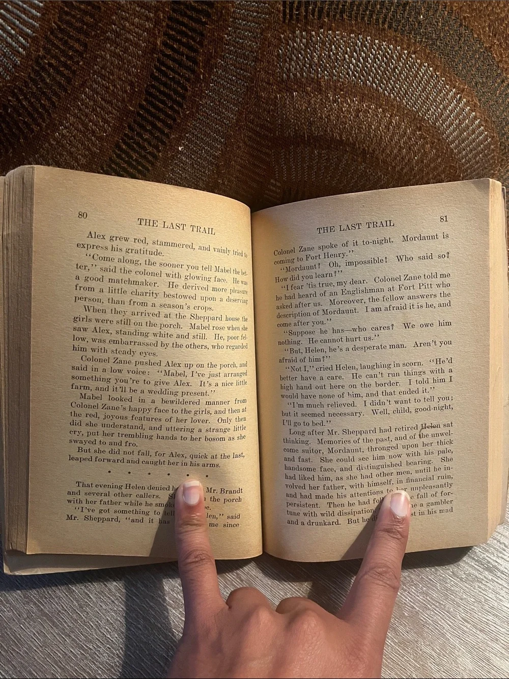 The Last Trail Vintage by Zane Grey 1940